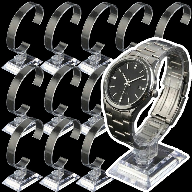 Jewelry And Watches Inc - حامل عرض المجوهرات للساعات والأساور، منظم
