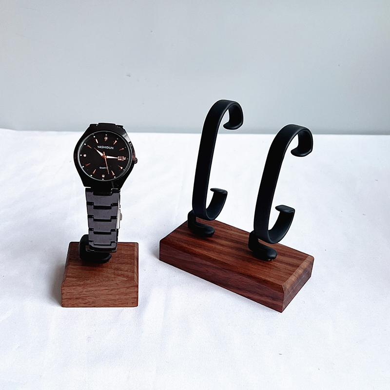 حامل ساعة خشبي على شكل حرف C م - مراجعة Jewelry And Watches Inc وسعره